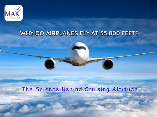 airplanes fly at 35000 feet
